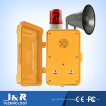 Emergency Speakerphone with Indicator Light and Sounder